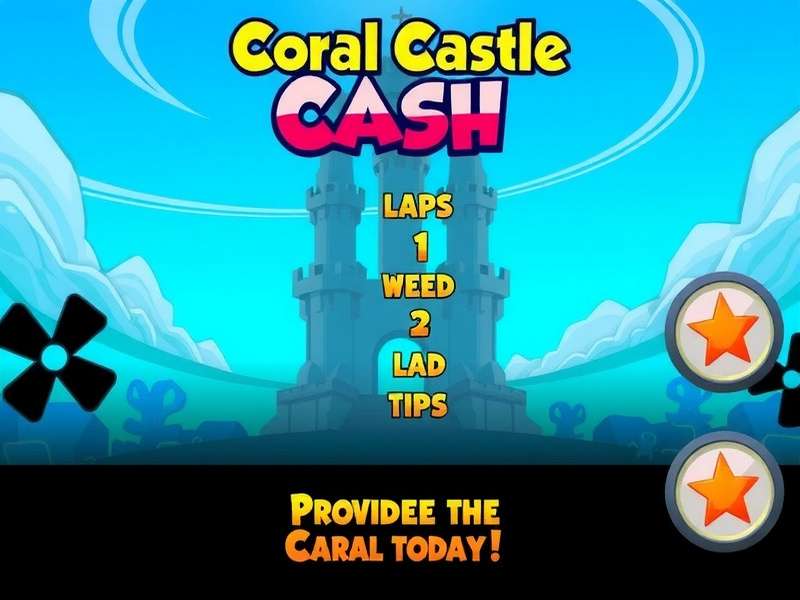 Coral Castle Cash Game Screenshot